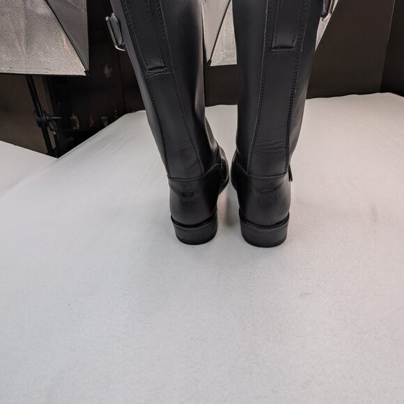 Men’s Oxford Cruiser Black Leather Motorcycle Boots Sz 43 US 9 - Picture 7 of 14